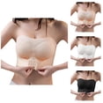 thumbnail image 1 of Front Closure Bras for Women Strapless Wireless Bra Push Up Bra Adjustable Convertible Strap Comfortable Seamless Underwear, 1 of 10