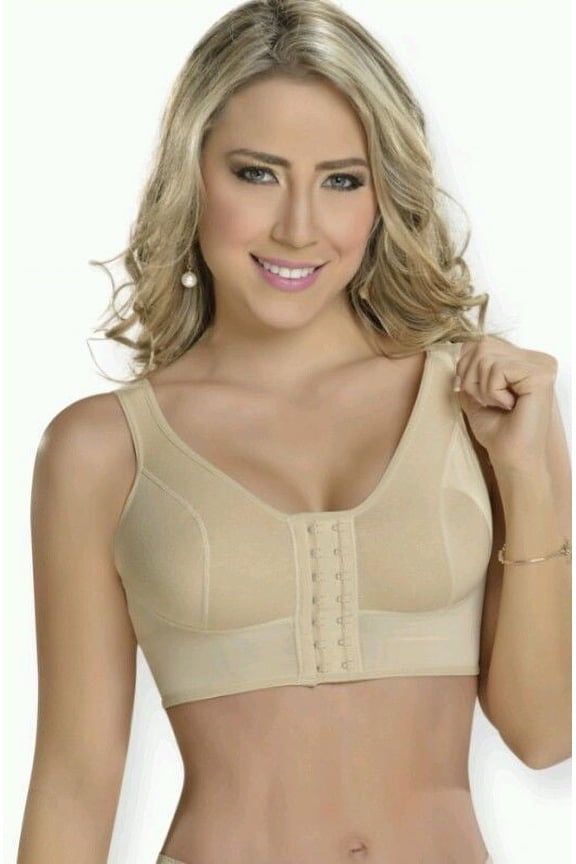 Front Closure Compression Post Surgical Bras for Women Fajas Colombianas