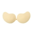 thumbnail image 1 of Front Closure Strapless Adhesive Bra for Women, Invisible Silicone Push Up Bra with Non- Grip, Reusable Backless Bandeau, 1 of 9