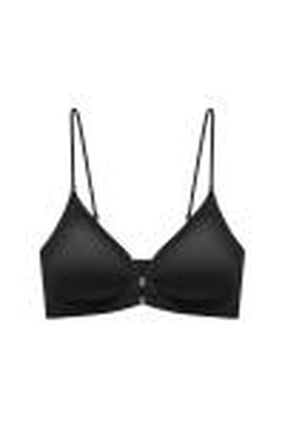 Front Closure T-Shirt Bras for Women No Underwire Seamless Supportive Bralettes Plunge Everyday Bras with Metal Magnetic