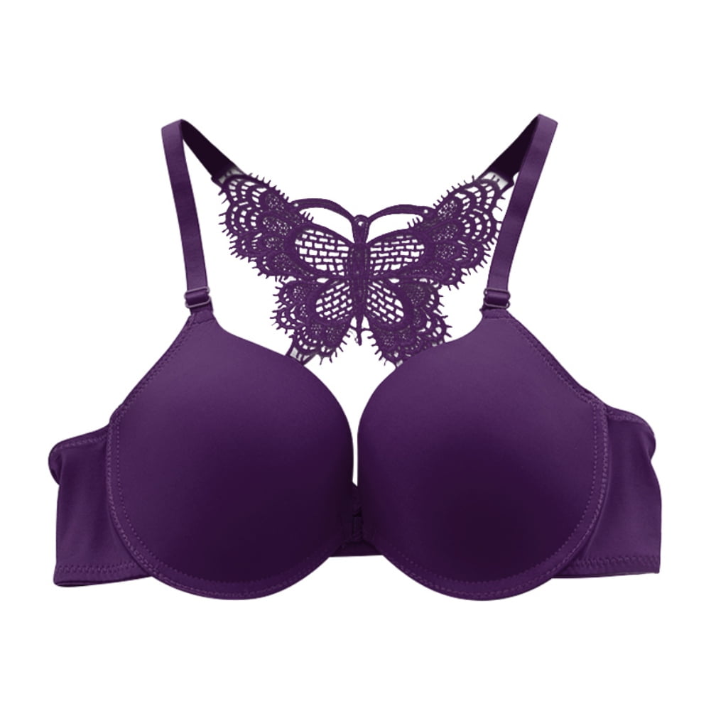 Buy Bralux Women's Bobby Purple Color Cup B Bra online