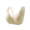 thumbnail image 1 of Front Closure Wireless Bra for Women â Comfortable Lace Non- T-Shirt Bra with Full Coverage, Supportive Lift & Underwire-Free Design, 1 of 2