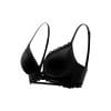 Front Closure Womens Bras Plus Size Seamless Lace Bralettes Cross Back Support Plunge Everyday