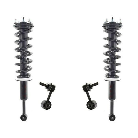 Front Coil Spr Struts For Toyota Sequoia Non Electronic 4 Wheel Drive 08-15 4pc