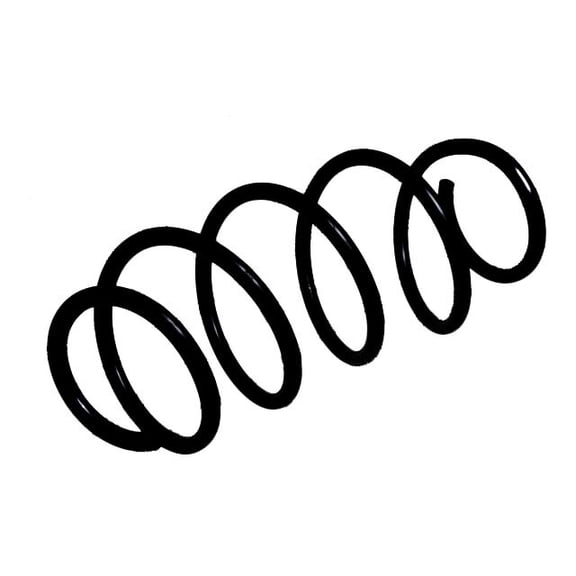 Front Coil Spring - Compatible with 2011 - 2017 BMW X3 F25 Turbocharged 2012 2013 2014 2015 2016