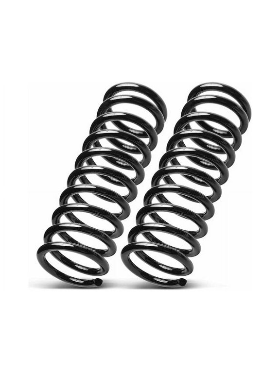 Front Coil Spring Set 2 - Compatible with 1972 Chevrolet Nova Base 5.7L V8 Naturally Aspirated - Autopart Premium