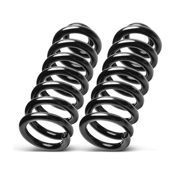 Front Coil Spring Set 2 - Compatible with 1973 - 1974 Chevrolet C20 Pickup Base - Autopart Premium