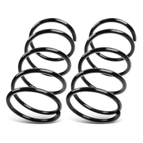Front Coil Spring Set 2 - Compatible with 2002 - 2005 Honda Civic 1.7L 4-Cylinder 2003 2004
