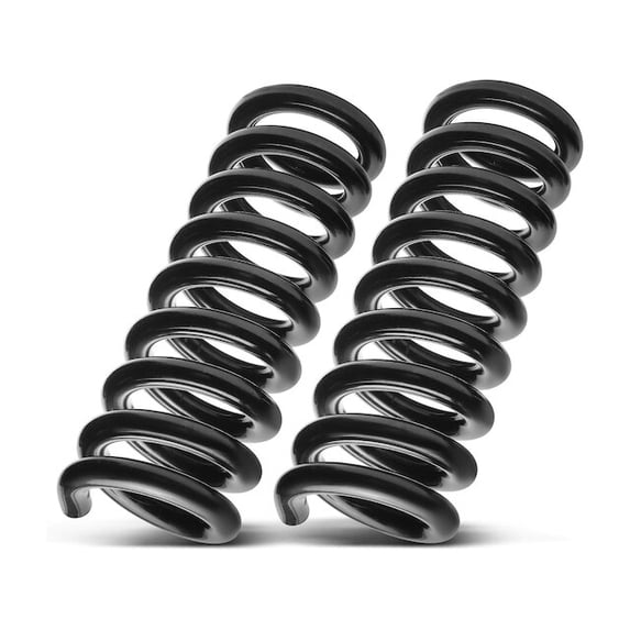 Front Coil Spring Set 2 - Compatible with 2006 - 2016 GMC Savana 3500 6.6L V8 Turbocharged - Autopart Premium