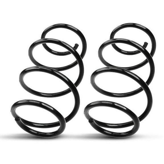 Front Coil Spring Set 2 - Compatible with 2009 - 2014, 2016 - 2020 Nissan Maxima 3.5L V6 2010 2011 2012 2013 2017 2018 2019