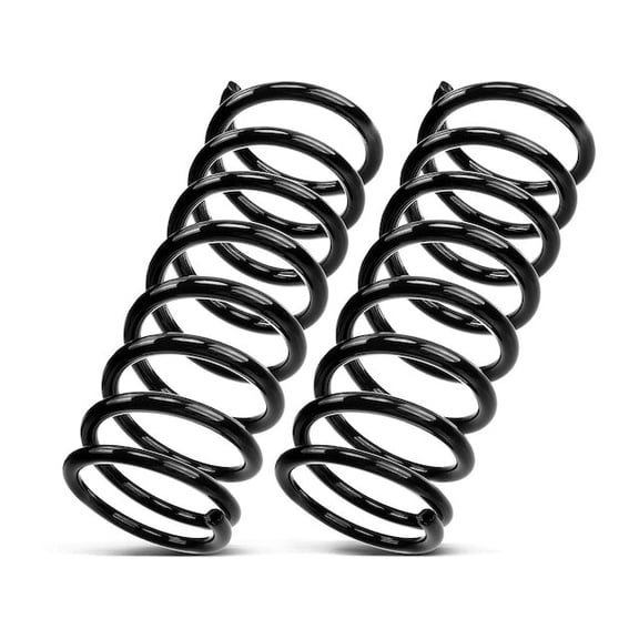 Front Coil Spring Set 2 - Compatible with 2012 - 2015 Nissan Versa 1.6L 4-Cylinder - Autopart Premium