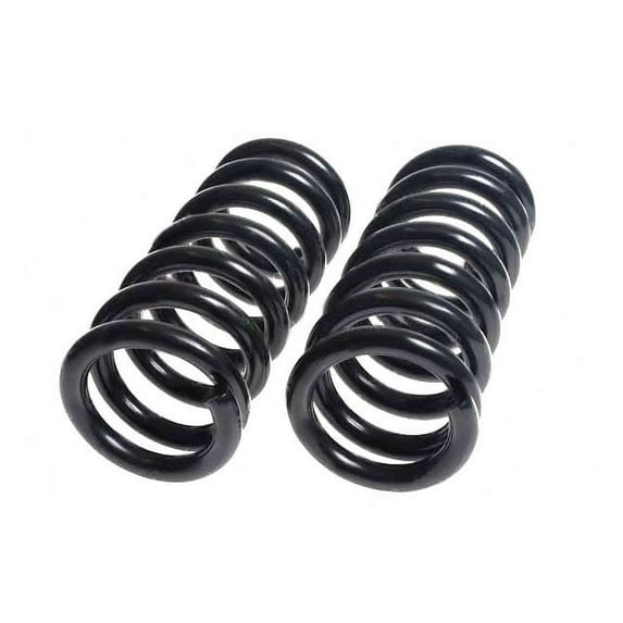 Front Coil Spring Set - Compatible with 1977 - 1993 Dodge D150 1978 1979 1980 1981 1982 1983 1984 1985 1986 1987 1988 1989 1990 1991 1992