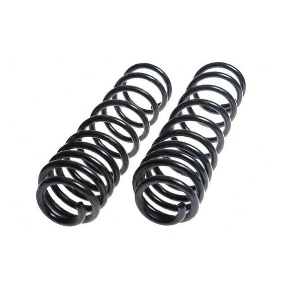 Front Coil Spring Set - Compatible with 1987 - 1991, 1993 - 1996 Jeep Cherokee 4.0L 6-Cylinder 1988 1989 1990 1994 1995