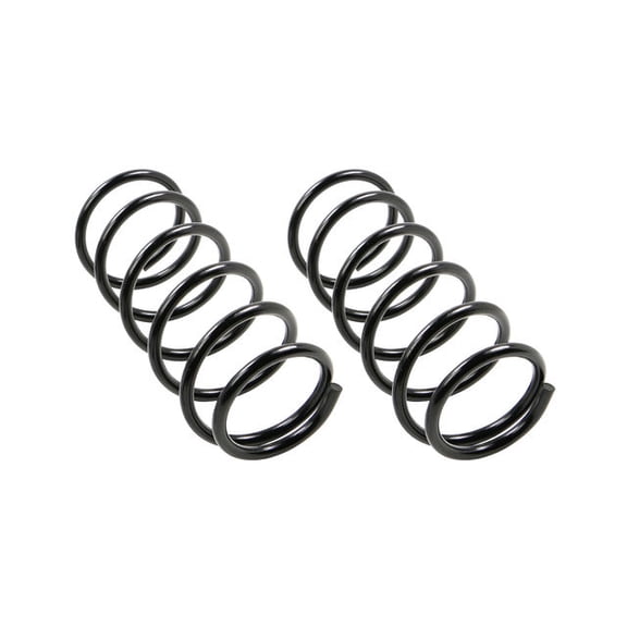 Front Coil Spring Set - Compatible with 2007 - 2012 Nissan Versa 1.8L 4-Cylinder - Moog