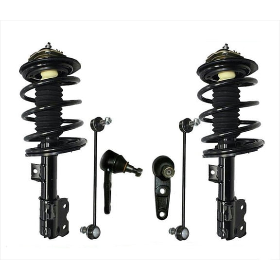Front Coil Spring Strut Ball Joints Stabilizer Links 04-09 Aveo G3 6PC