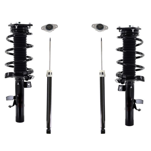 Front Coil Spring Struts Assem + Shocks Fits 2013-2018 Ford C-Max Hybrid SE 6pc