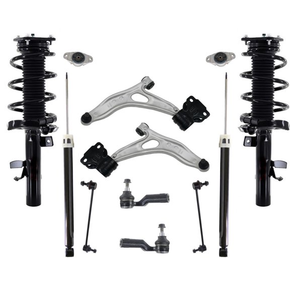 Front Coil Spring Struts Assembly Arms Links Fits 2013-2018 Ford C-Max Hybrid SE