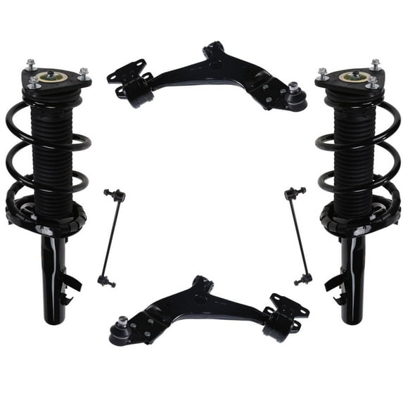 Front Coil Spring Struts Lower Control Arms Lk Fits 2013-2019 Ford Escape Turbo