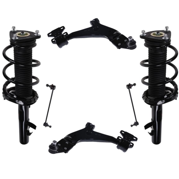 Front Coil Spring Struts Lower Control Arms Lk Fits 2013-2019 Ford Escape Turbo