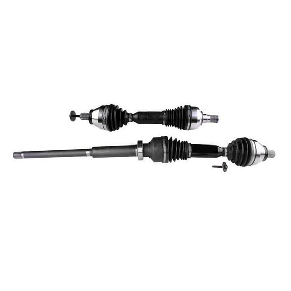 Front Complete CV Axle Shafts Fits All Wheel Drive for Volvo XC70 AWD 2008-2015