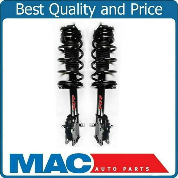 Front Complete Coil Spring Struts For 12-14 Ford Edge EcoBoost Front Wheel Drive