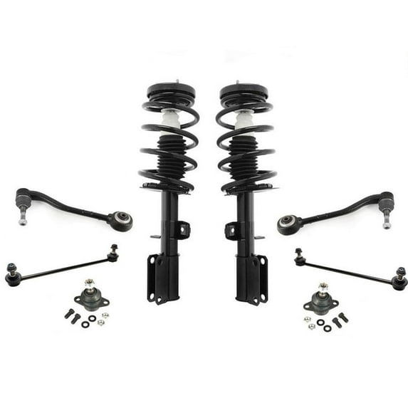 Front Complete Coil Spring Struts Lower Arms Links For 01-05 BMW 3.0L X5 E53