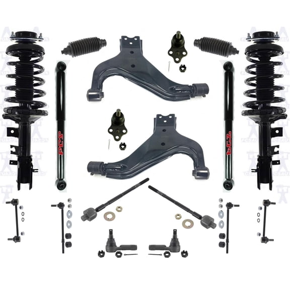 Front Complete Coil Spring Struts for 1996 1997 Nissan Pathfinder 18p Master Kit