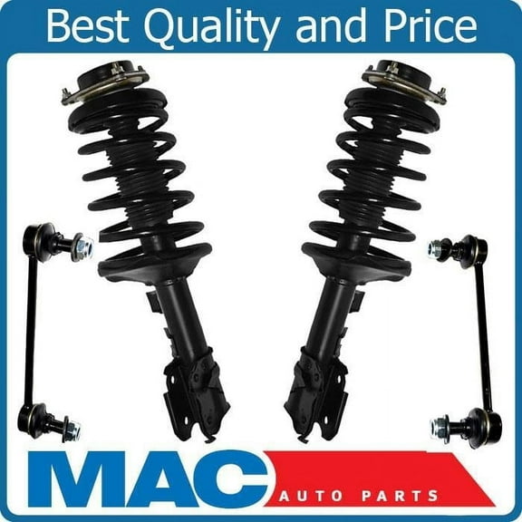 Front Complete Spring Strut Sway Bar Links For 96-99 Pathfinder QX4 97-99