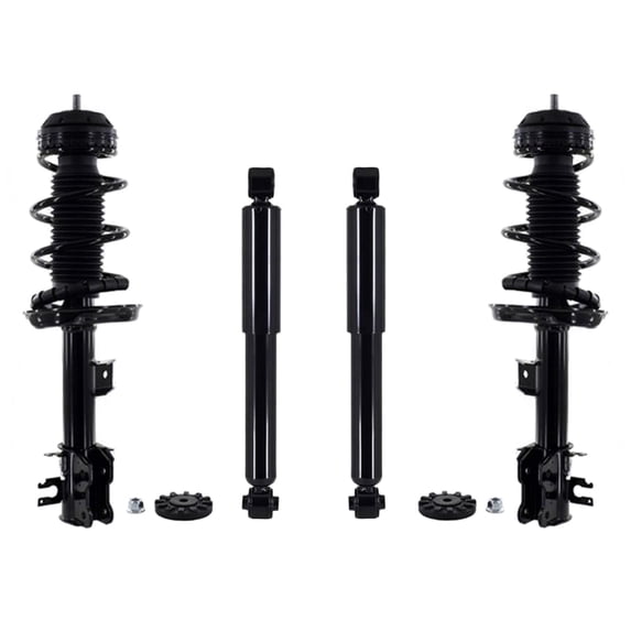 Front Complete Spring Struts & Rear Shocks Fits FIat 500 Pop 2012-2016