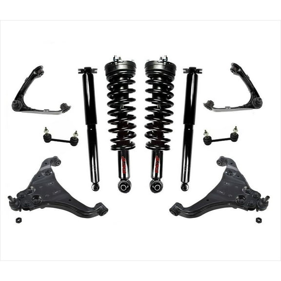 Front Complete Spring Struts Shocks 04-08 Colorado Rear Wheel Dr 17 18 RIMS 10Pc