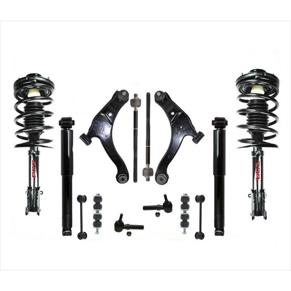 Front Complete Spring Struts & Shocks 14-PC Chassis Kit for 01-05 PT Cruiser