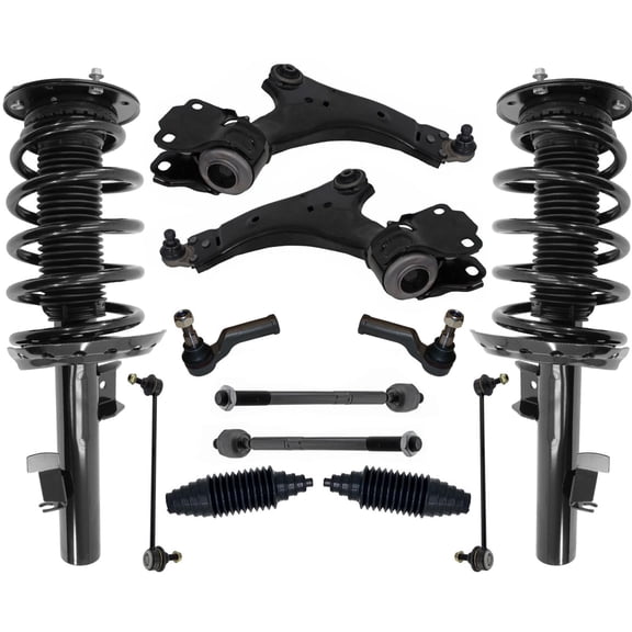 Front Complete Sruts Lower Control Arms Tie Rods & Links For Volvo XC60 10-2017