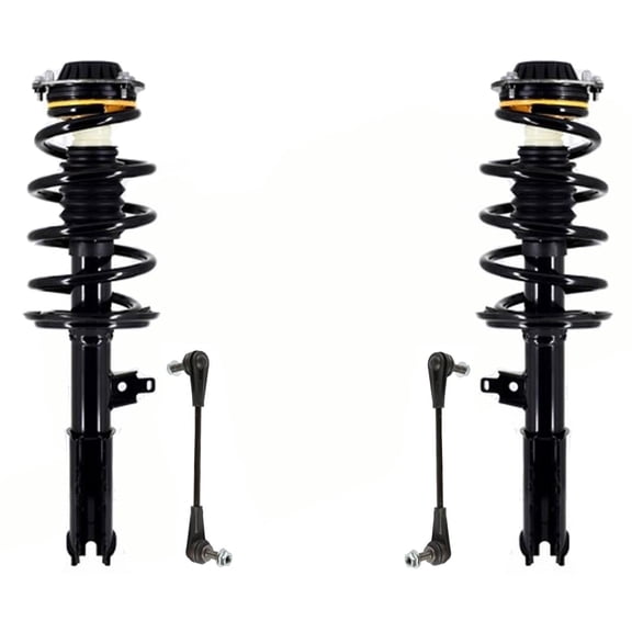 Front Complete Struts Assembly & Sway Bars For Chevrolet Traverse 2018--2021