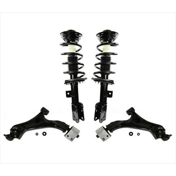 Front Complete Struts Control Arms for 10-17 GMC Terrain With 17" & 18" Rims