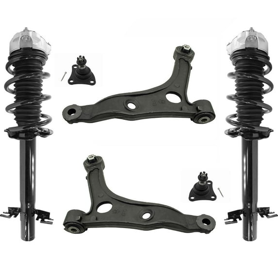 Front Complete Struts Control Arms for Ram Promaster 1500 2500 3500 2014-2022