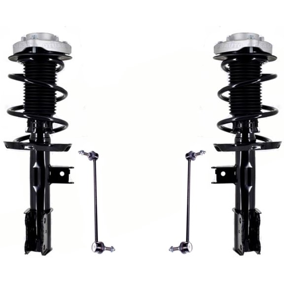 Front Complete Struts & Links For Mercedes Benz CLA250 All Wheel Drive 2014-18