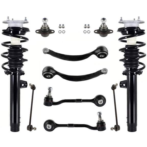 Front Complete Struts Lower Control Arms & Links For BMW X1 XDrive35i 2013-2015