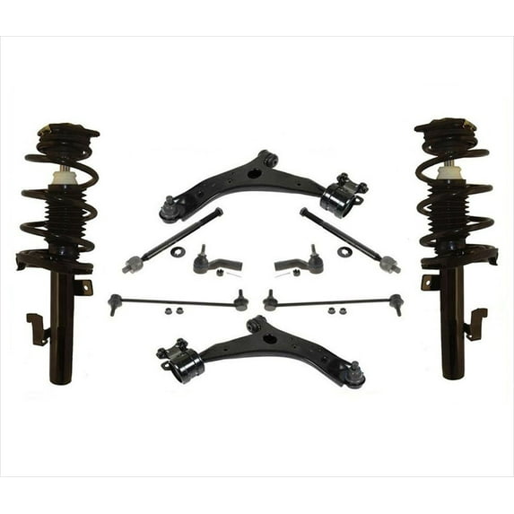 Front Complete Struts Lower Control Arms Tie Rods & Links For Mazda 5 06-15