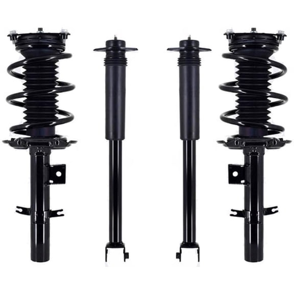 Front Complete Struts & Rear Complete Shocks For Altima All Wheel Drive 2019-22