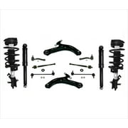 Front Complete Struts Rear Shocks & 12 Pcs Kit for 07-12 Nissan Sentra 2.0L
