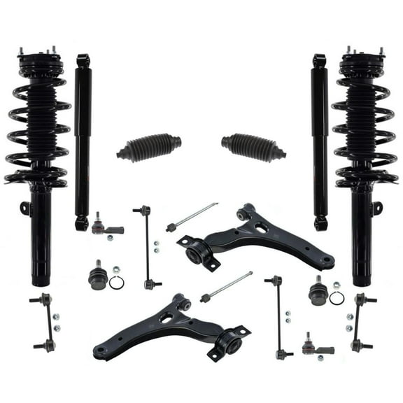Front Complete Struts Rear Shocks Control Arms Fits 2010-13 Ford Transit Connect