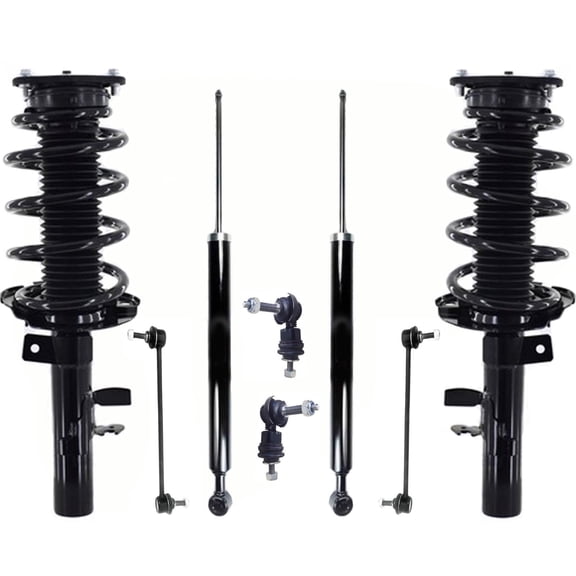 Front Complete Struts Rear Shocks & Links For 2013-2016 Ford C-Max Energi SEL
