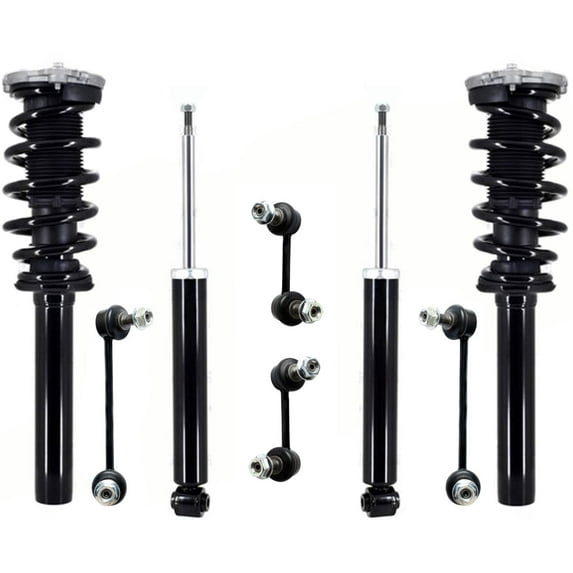 Front Complete Struts Rear Shocks & Sway Bar Links For 2017-2019 Volvo XC90 T6