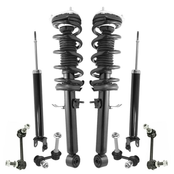 Front Complete Struts Rear Shocks & Sway Bar Links For Nissan 370Z 2009-2020