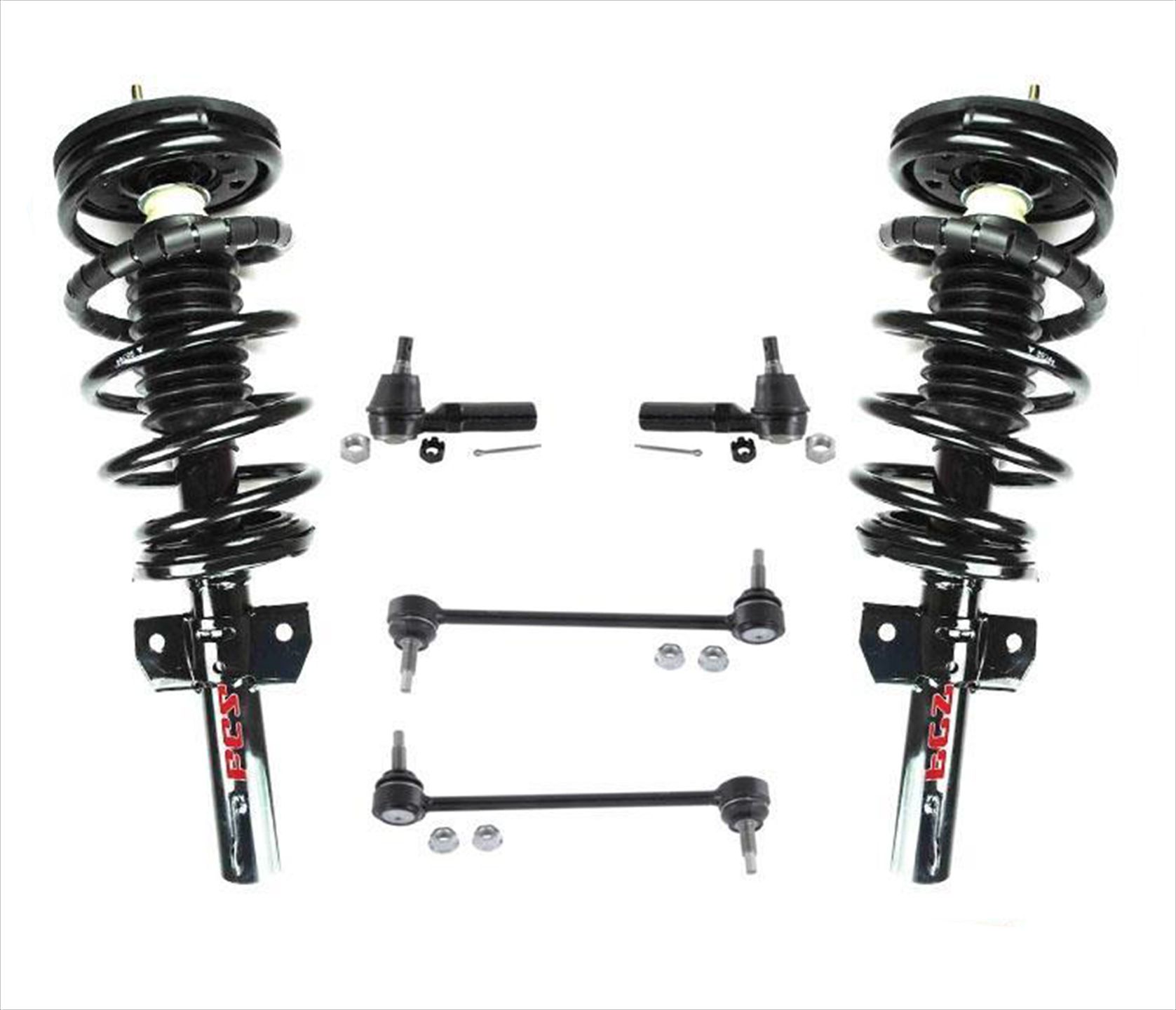 Transit Auto Front Strut And TQ Link Kit For 20052010 Ford Mustang