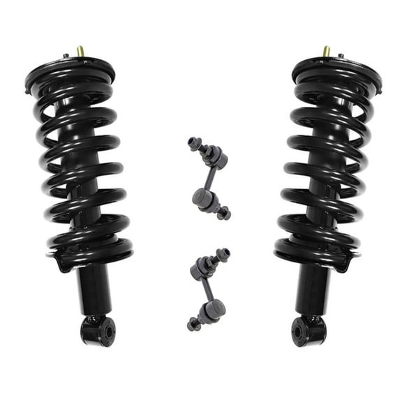 Front Complete Struts & Sway Bar Links for Nissan Titan 17-19 4 Wheel Drive