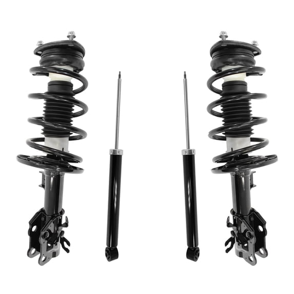 Front Complete Struts With Coil Spring & Rear Shocks Fits 2014-2017 Mazda 6