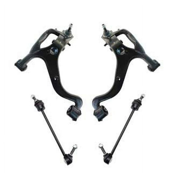 Front Control Arm Ball Joint Stabilizer Sway Bar Link Suspension Kit Set 4pc PSA32157