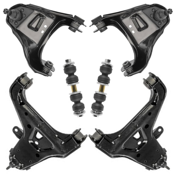 Front Control Arm Ball Joint Stabilizer Sway Bar Link Suspension Kit Set 6pc PSA52342