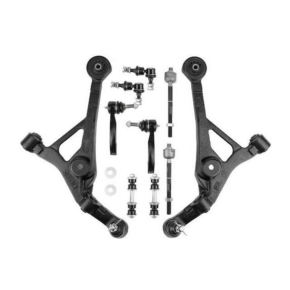 Front Control Arm Ball Joint Sway Bar Link Kit 10 - Compatible with 1995 - 2000 Chrysler Cirrus 1996 1997 1998 1999